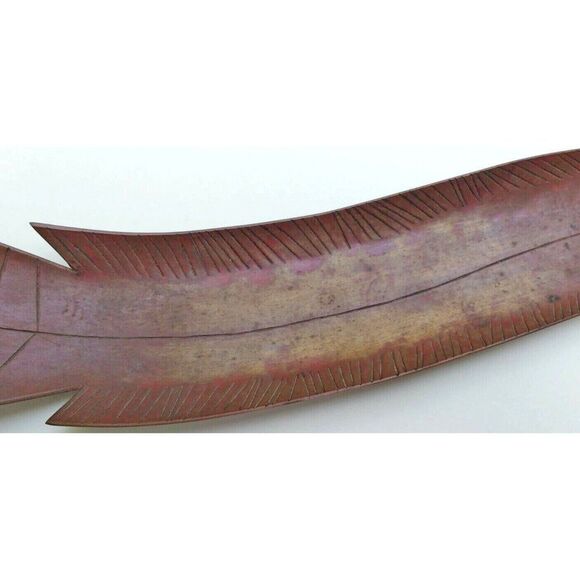 Beautiful Oswaldo Guayasamín Mid-Century Handmade Copper Ecuador Fish Sculpture - Picture 3 of 7